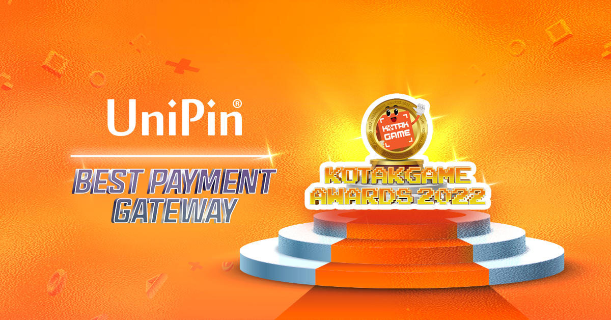 UniPin Raih Penghargaan “Best Payment Gateway” di KotakGame Award 2022