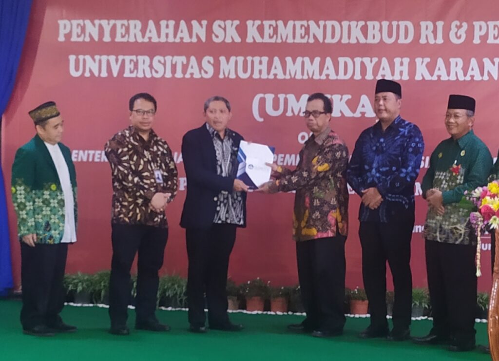 Universitas Muhammadiyah Karanganyar Resmi Dibuka 17 Pendaftar Pertama 