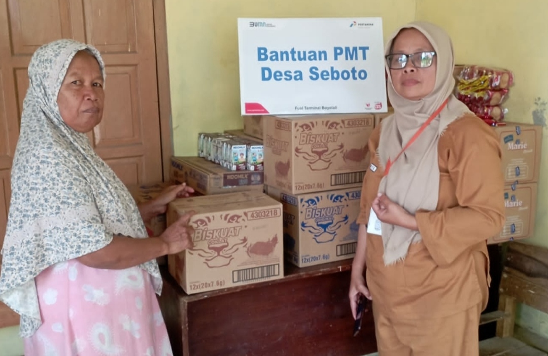 Fuel Terminal Boyolali Bagikan 4.000 Paket Makanan Bergizi Di Desa, Ini Tujuannya